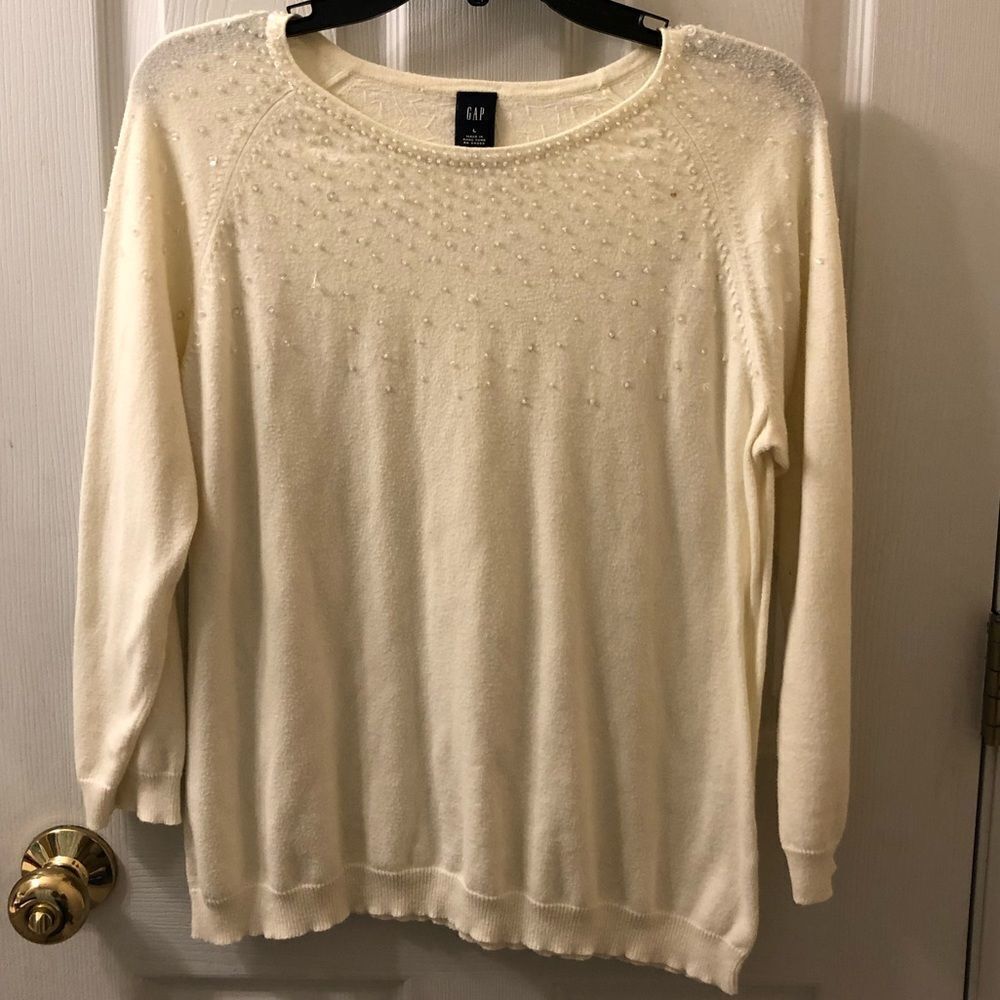 GAP sequin embellished sweater